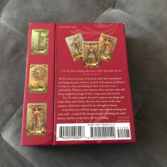 The Love Tarot Liz Dean 50 Ways to Divine Love Major Arcana Deck - Picture 2 of 8